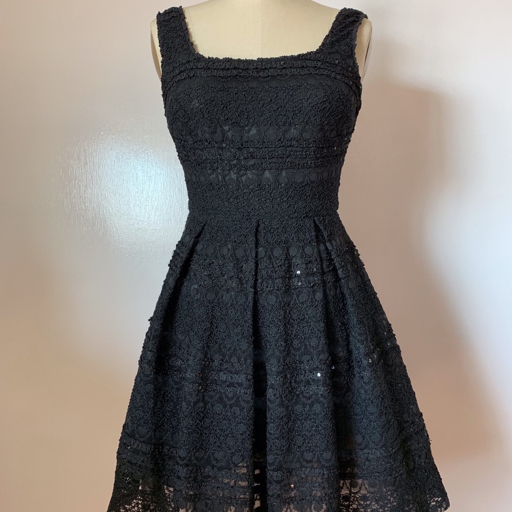 Little Black Dress to Dress Up/Dress Down w Sequin